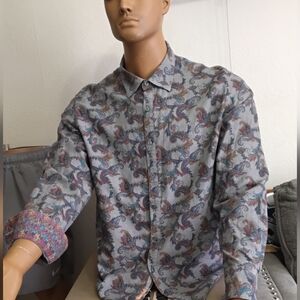 Men's Paisley Patterned Shirt